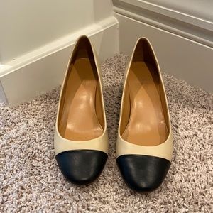 J.Crew block toe heel sz 7.5